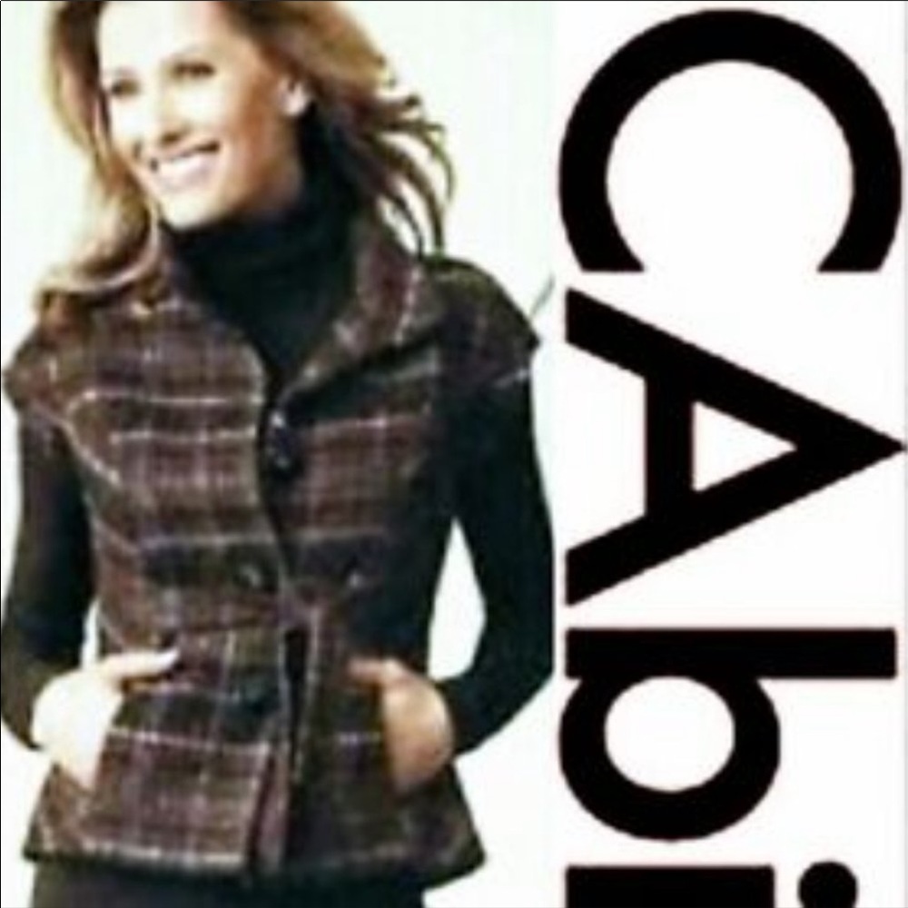 CAbi Cinch It Up Tweed Vest
